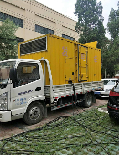 岳塘发电车出租-柴油发电机组排烟系统设计要求及其考虑因素